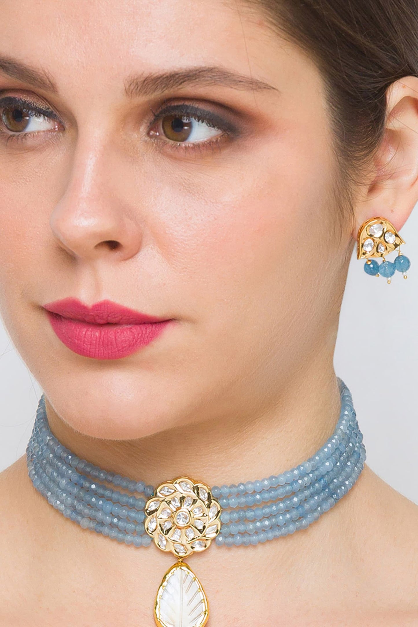 Kundan Necklace Set 