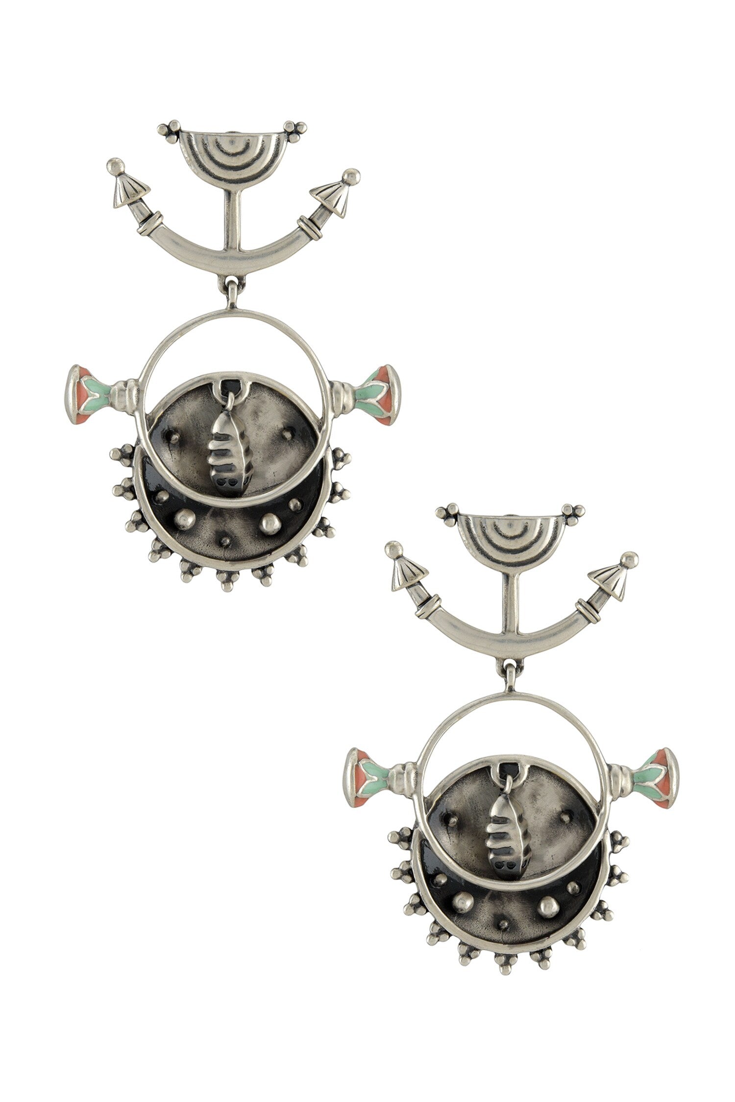 Lotus Chakra Earrings 