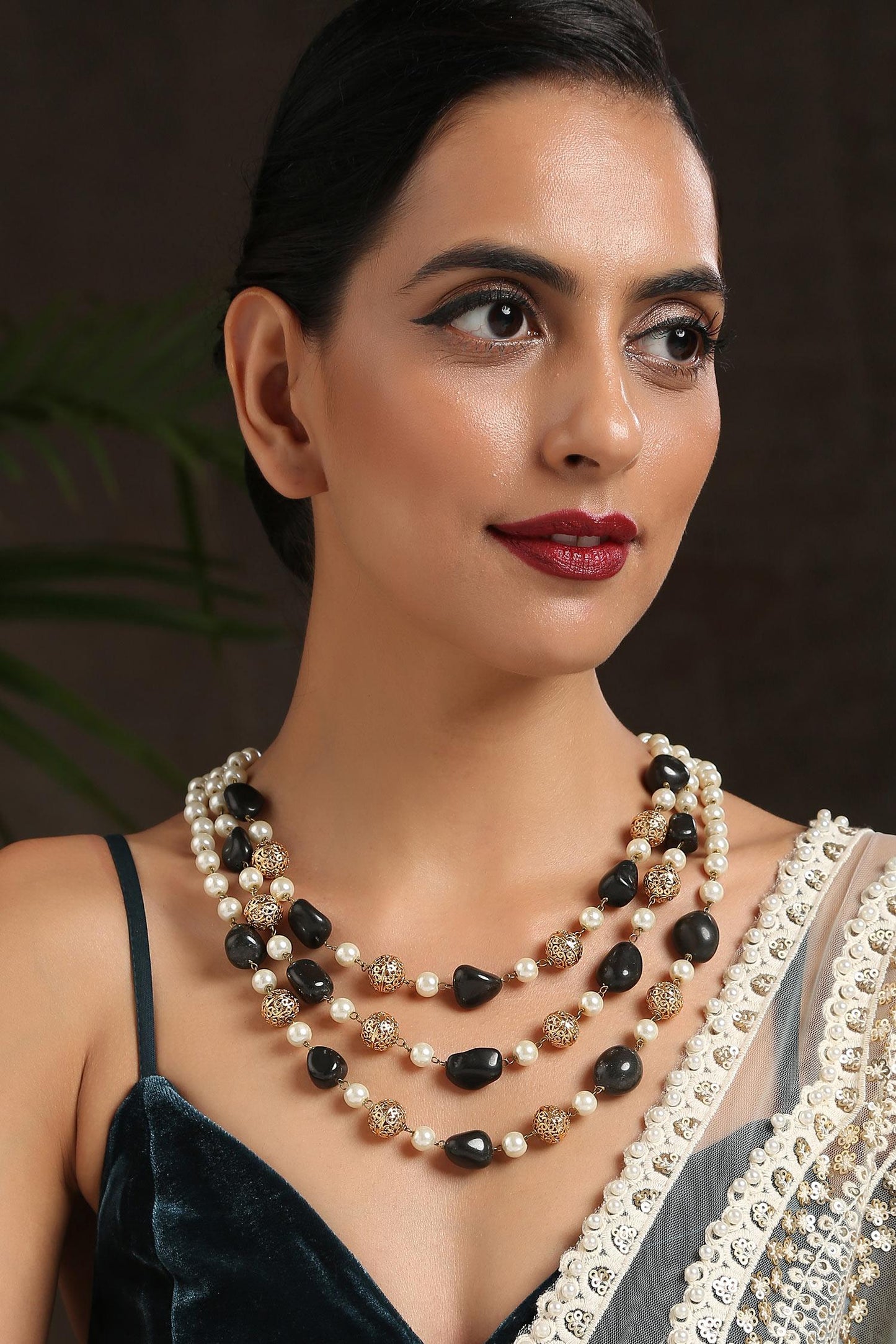 Layered Contemporary Necklace 