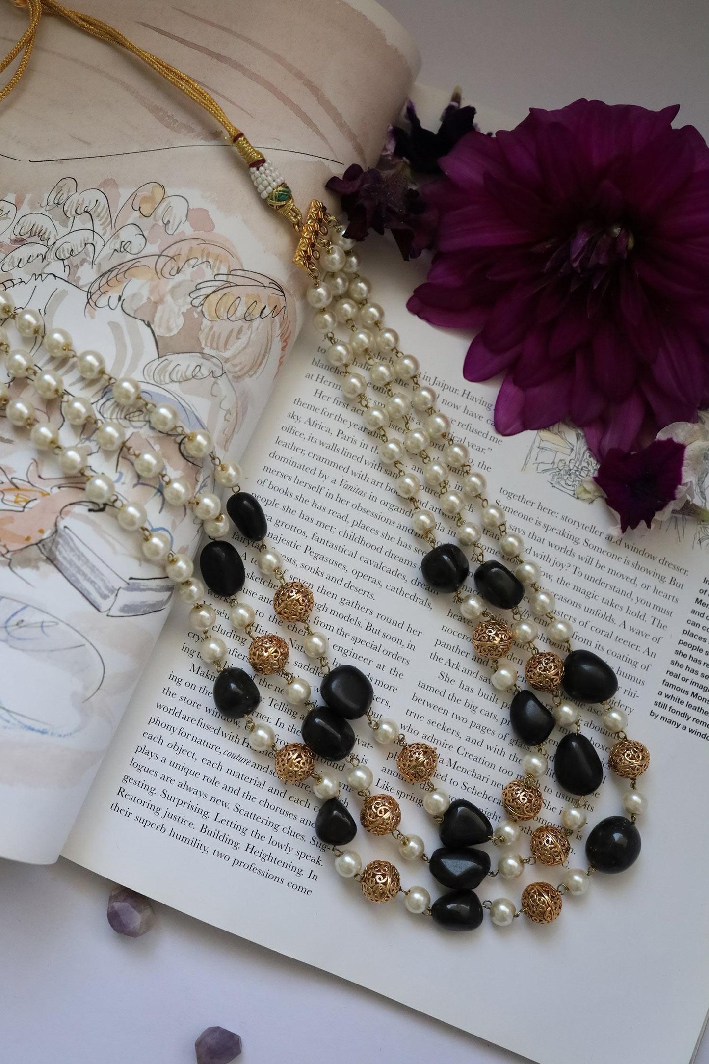 Layered Contemporary Necklace 