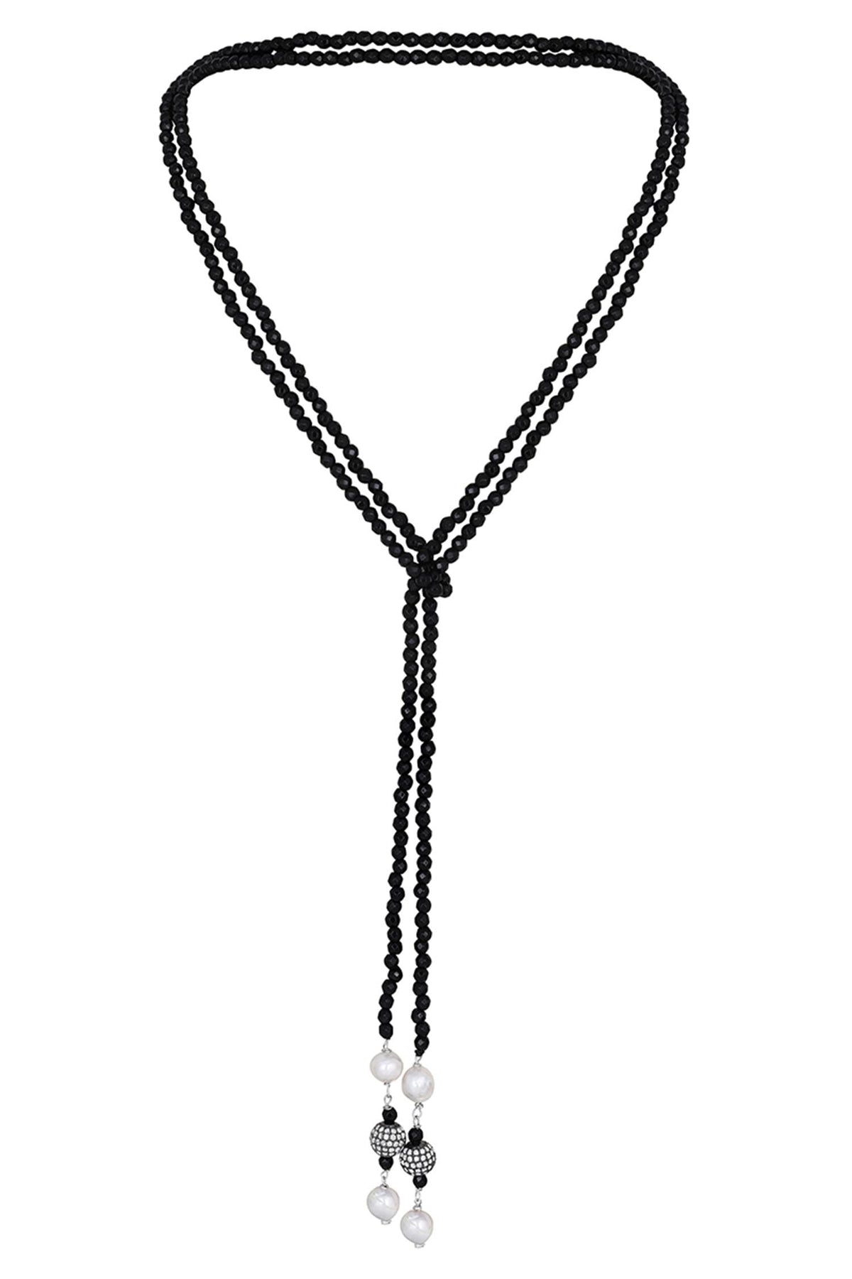 Agate Long Necklace 