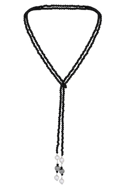 Agate Long Necklace 