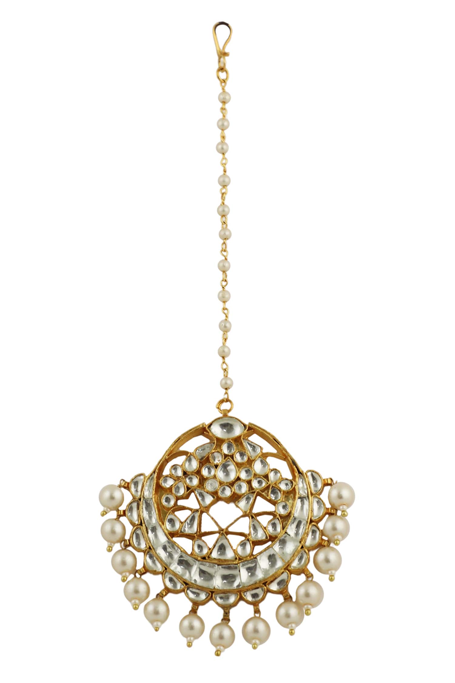 Bead Drop Maangtikka 