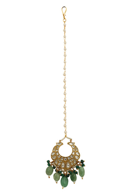 Stone Embellished Maangtikka 