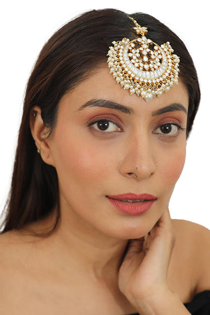 Bead Drop Maangtikka 