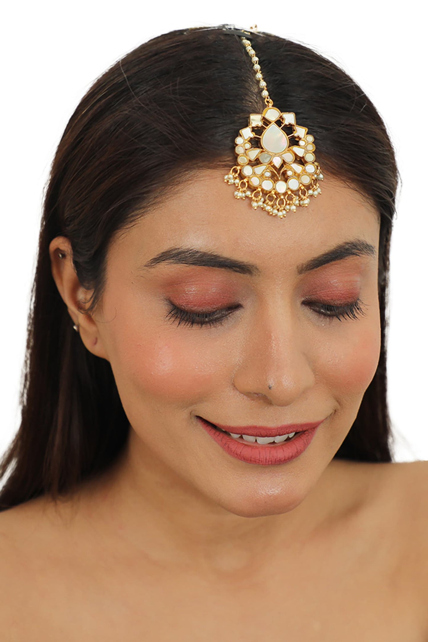 Bead Drop Maangtikka 