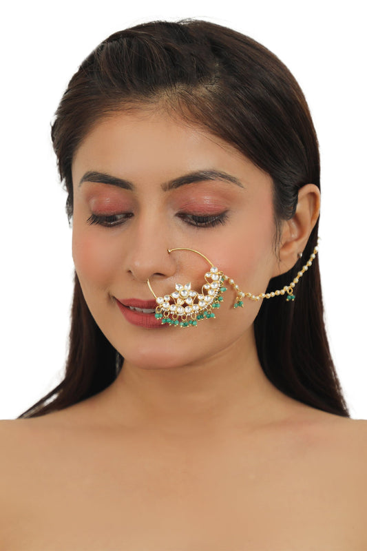 Bead Embellished Nath 