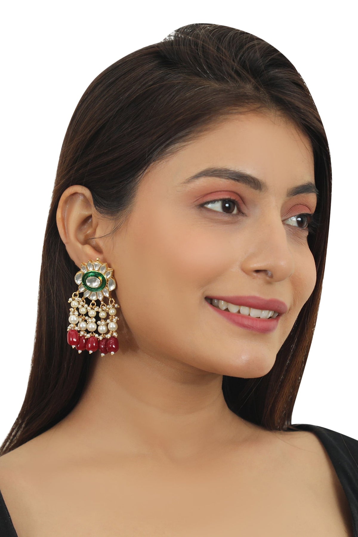 Bead Drop Dangler Earrings 