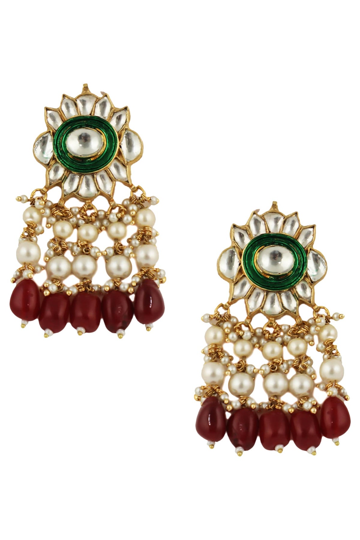 Bead Drop Dangler Earrings 