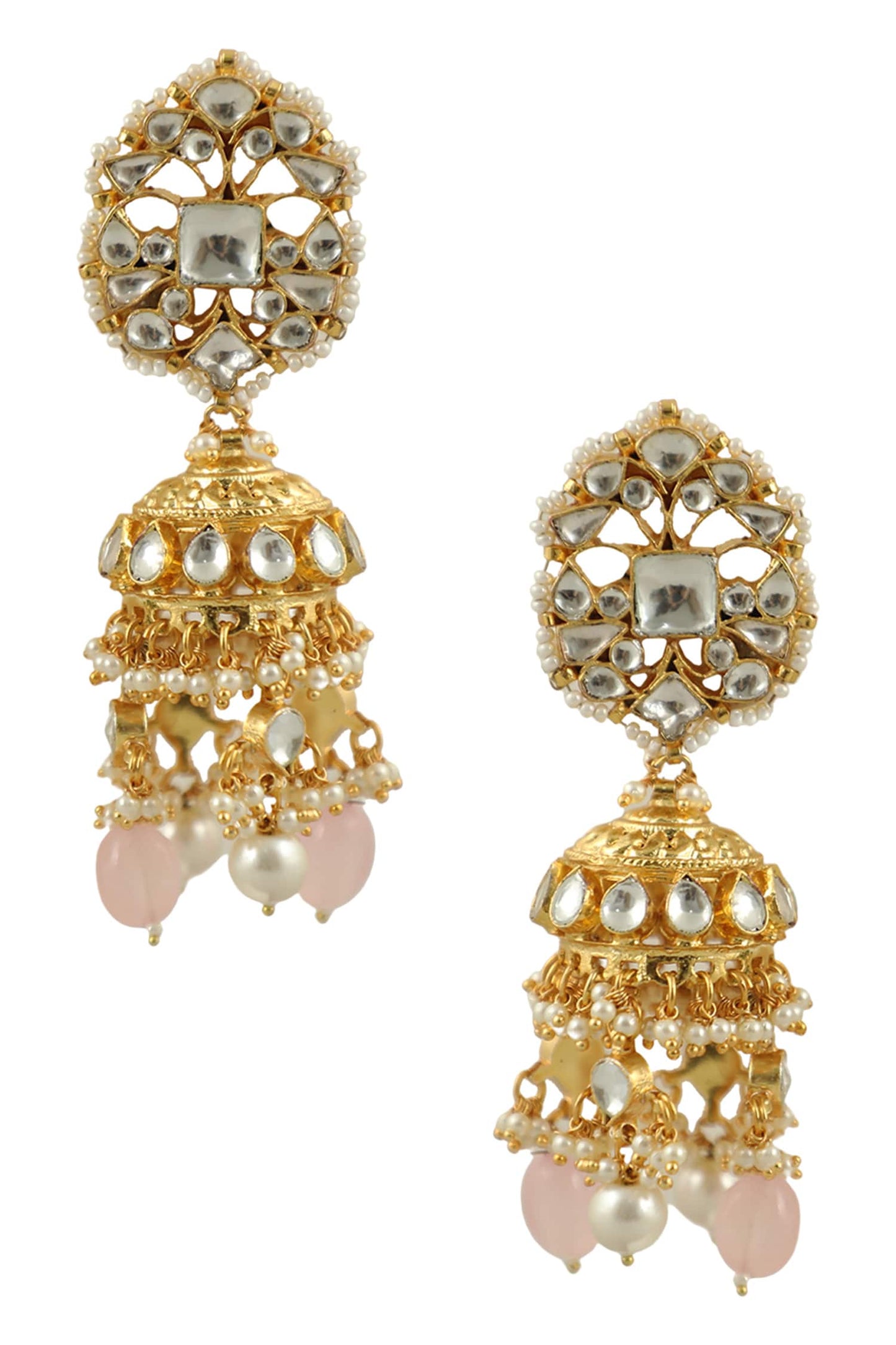 Bead Drop Jhumkas 