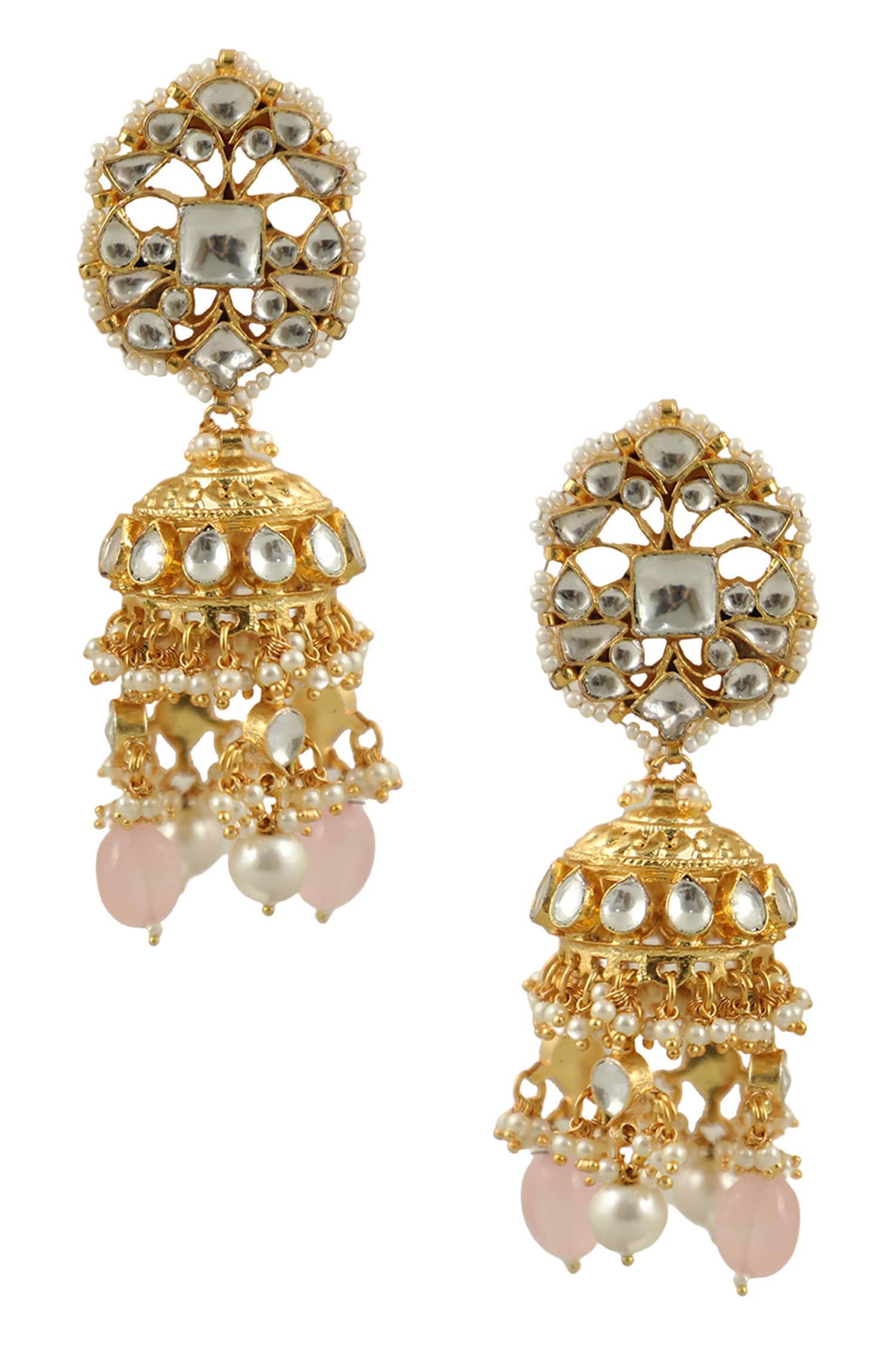 Bead Drop Jhumkas 