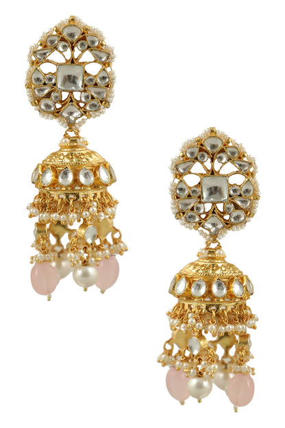 Bead Drop Jhumkas 