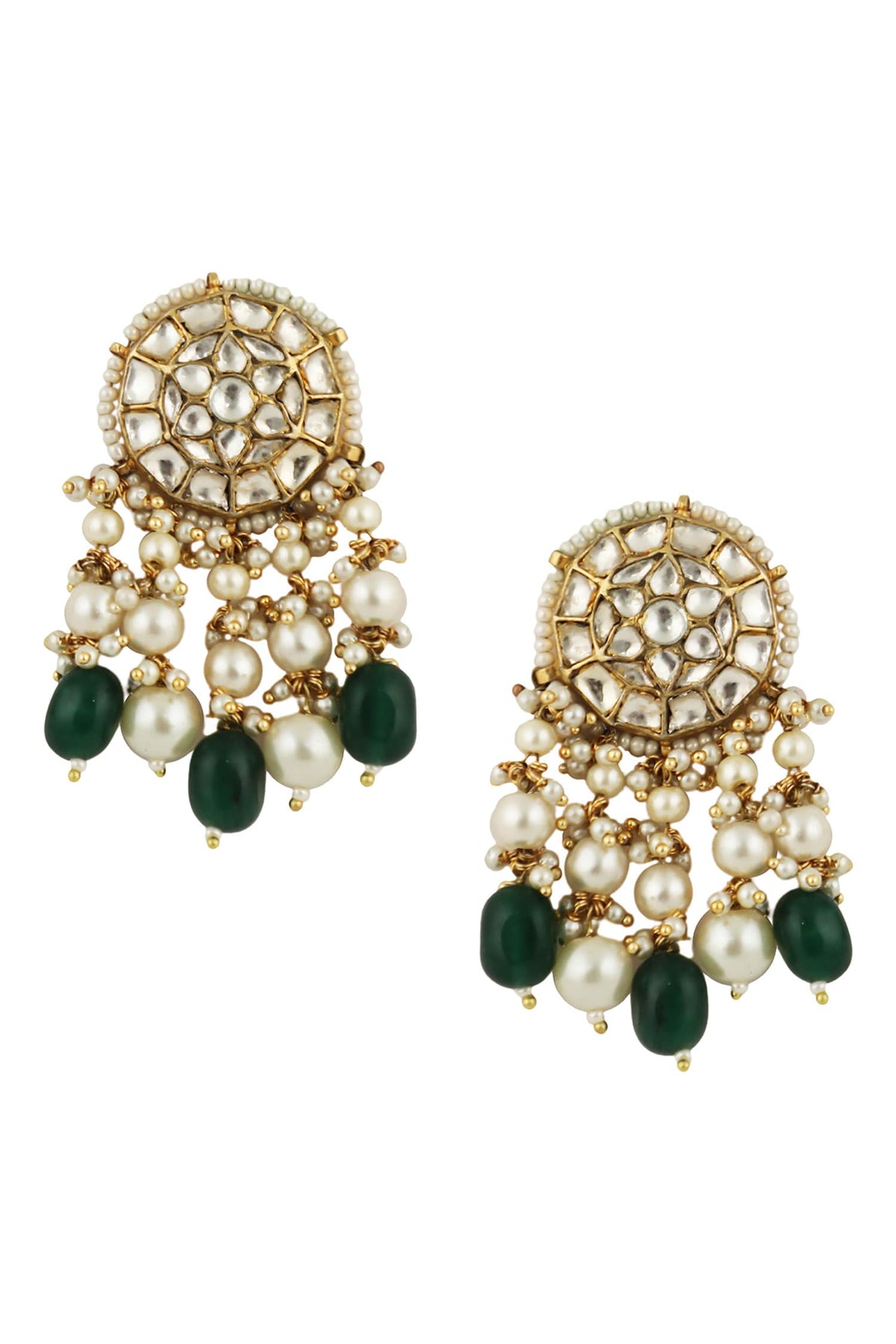 Bead Drop Dangler Earrings 