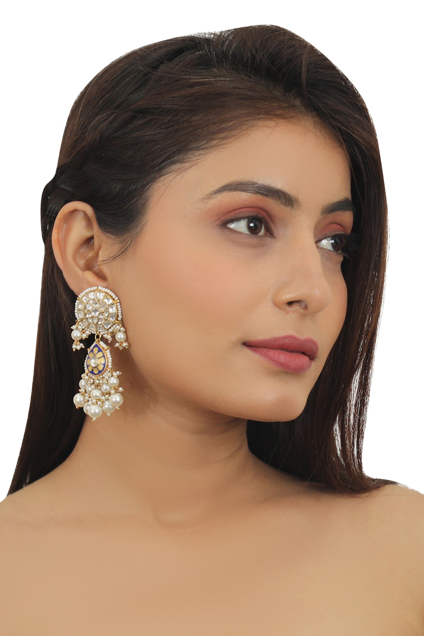 Bead Drop Dangler Earrings 