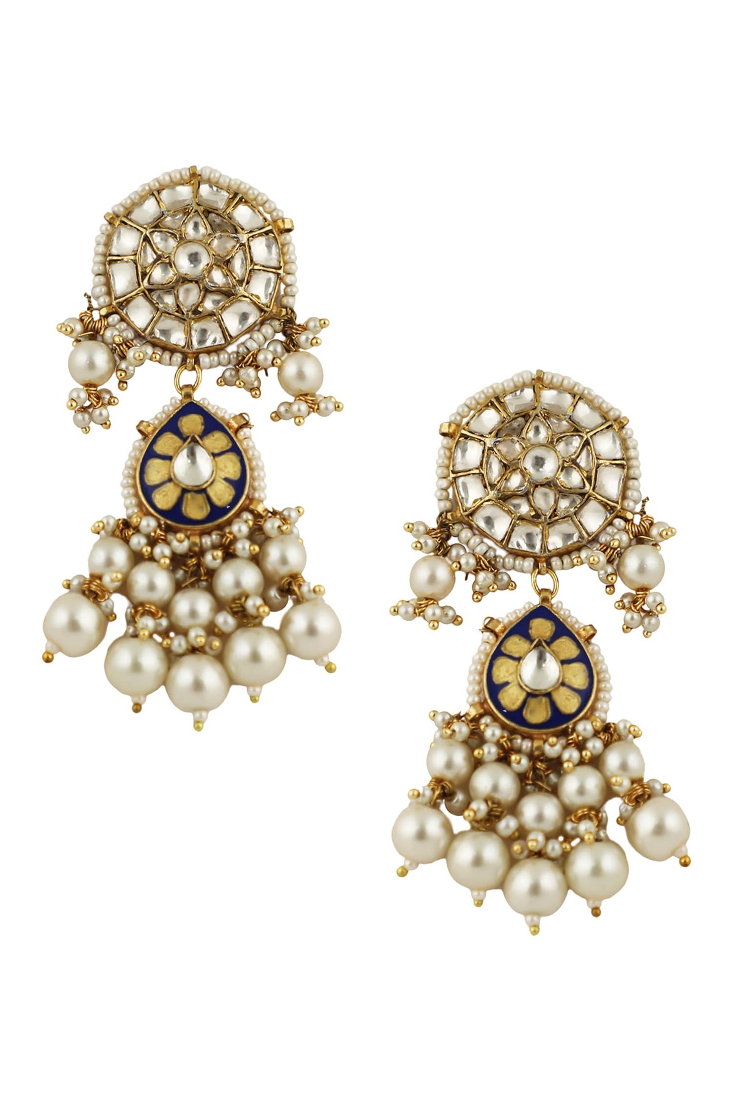 Bead Drop Dangler Earrings 