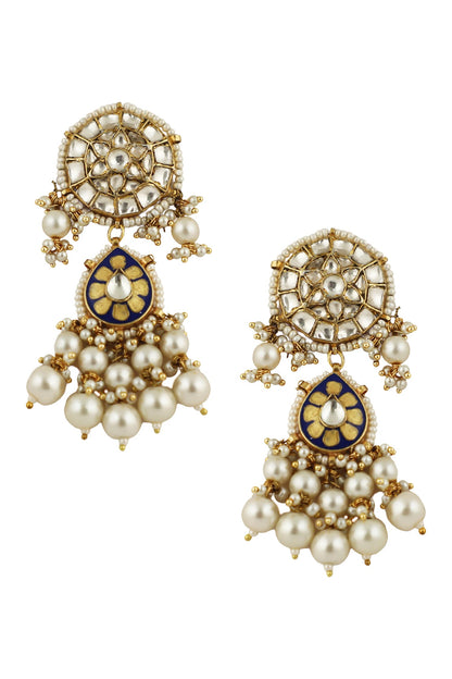 Bead Drop Dangler Earrings 