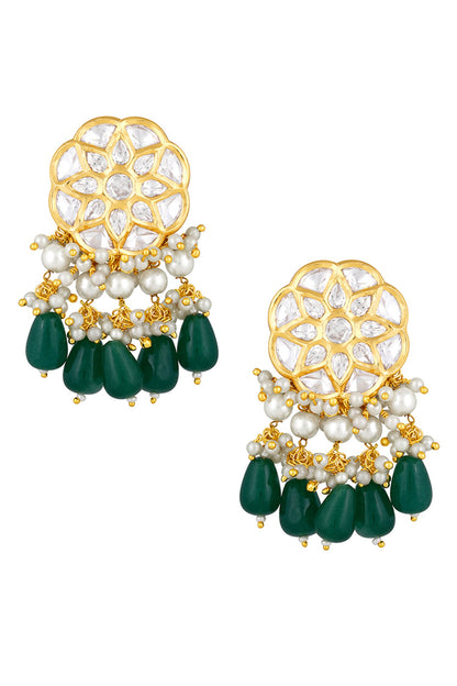 Kundan Embellished Drops 