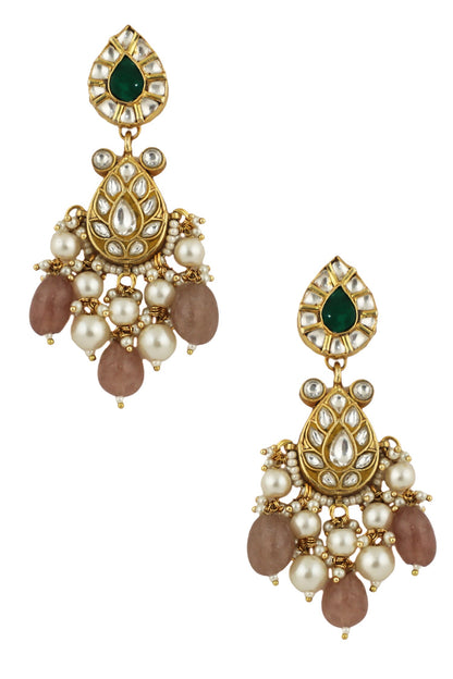 Bead Drop Dangler Earrings 