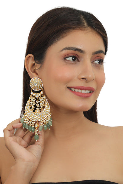 Bead Drop Chandelier Earrings 