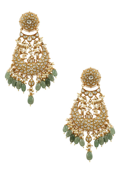 Bead Drop Chandelier Earrings 