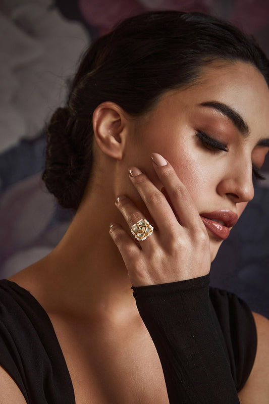 Kundan Ring 