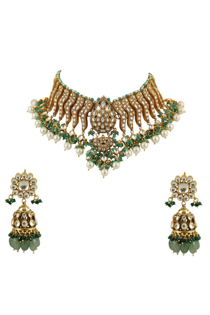 Carved Necklace Set 