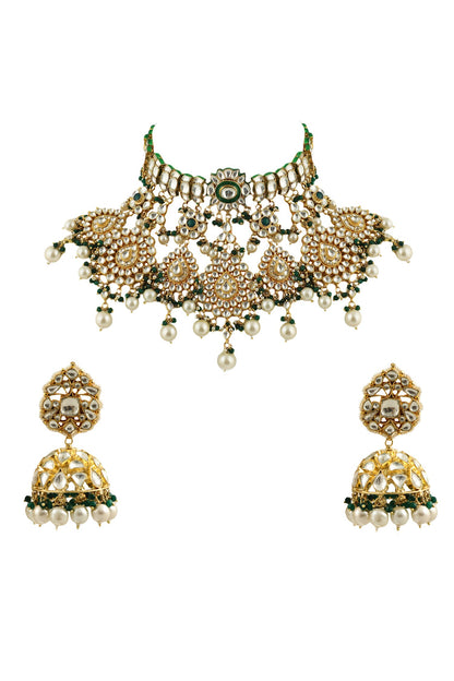 Bead Drop Necklace Set 