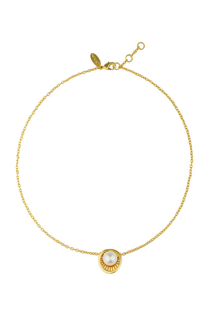 Pearl Pendant Necklace 