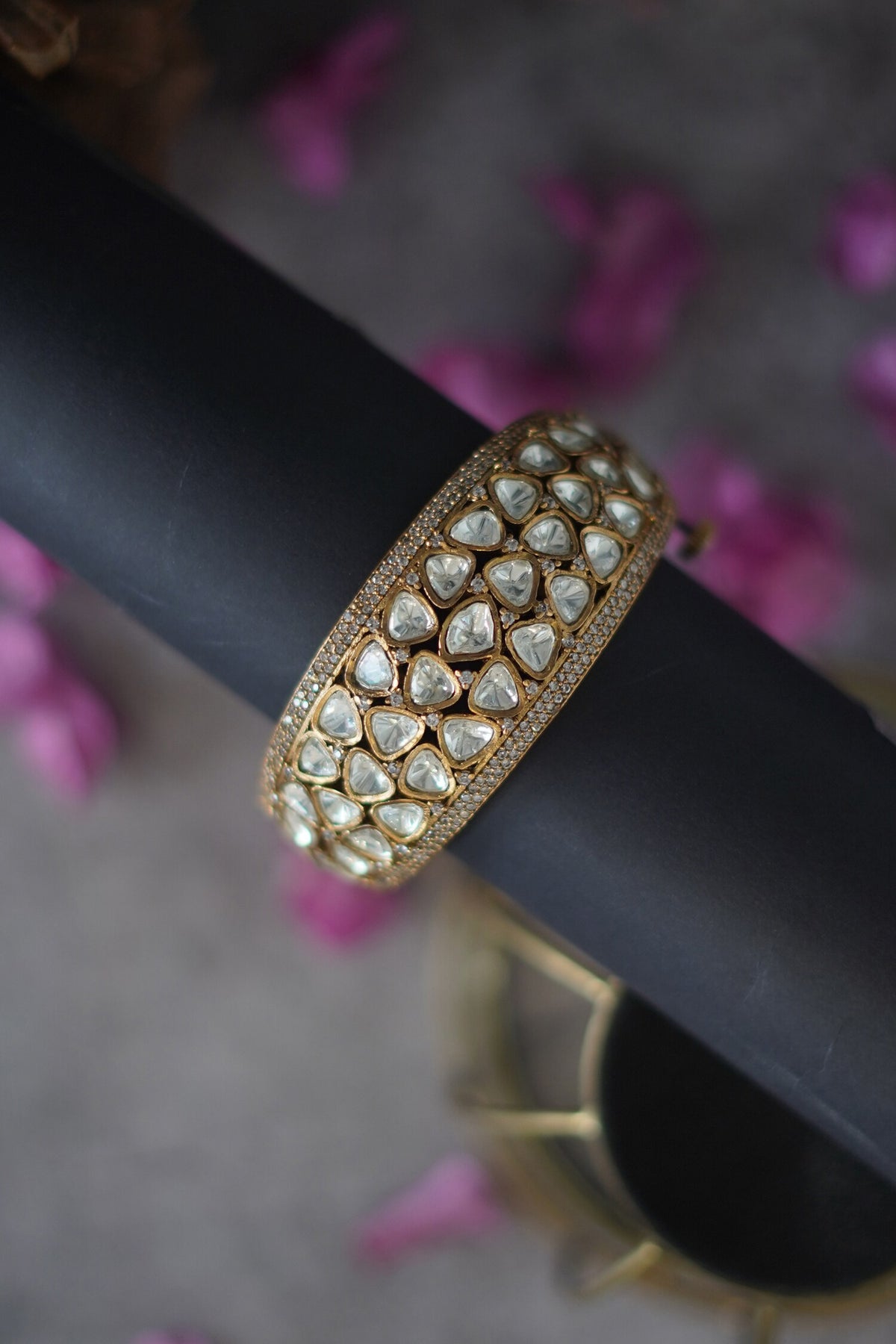 Victorian Polki Bangle 