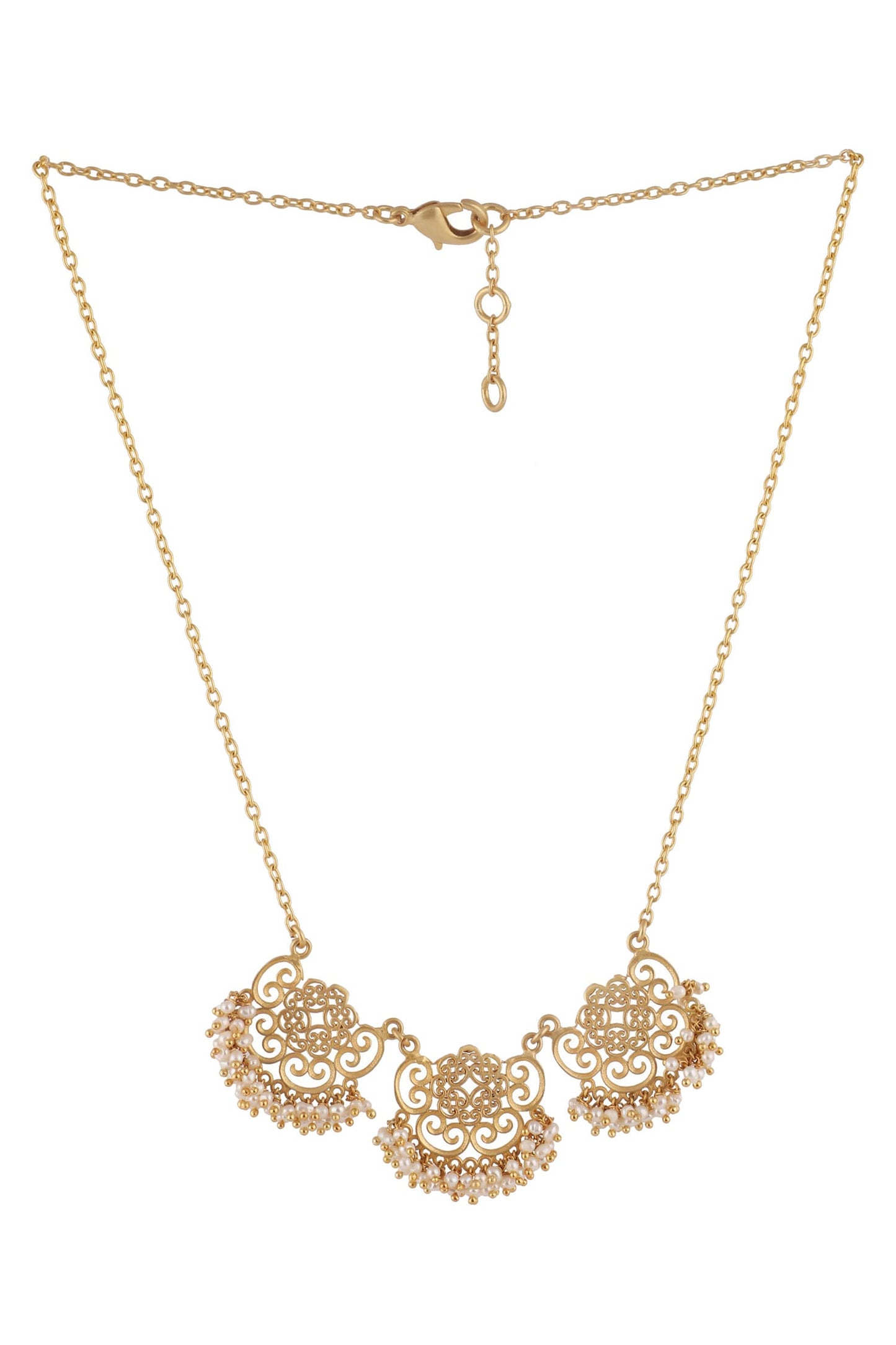 Filigree Pendant Necklace 