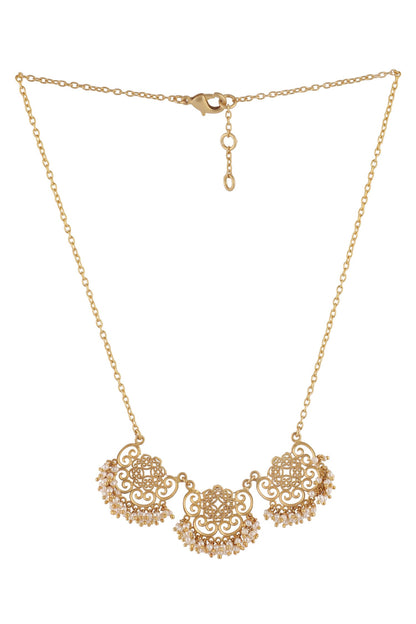 Filigree Pendant Necklace 