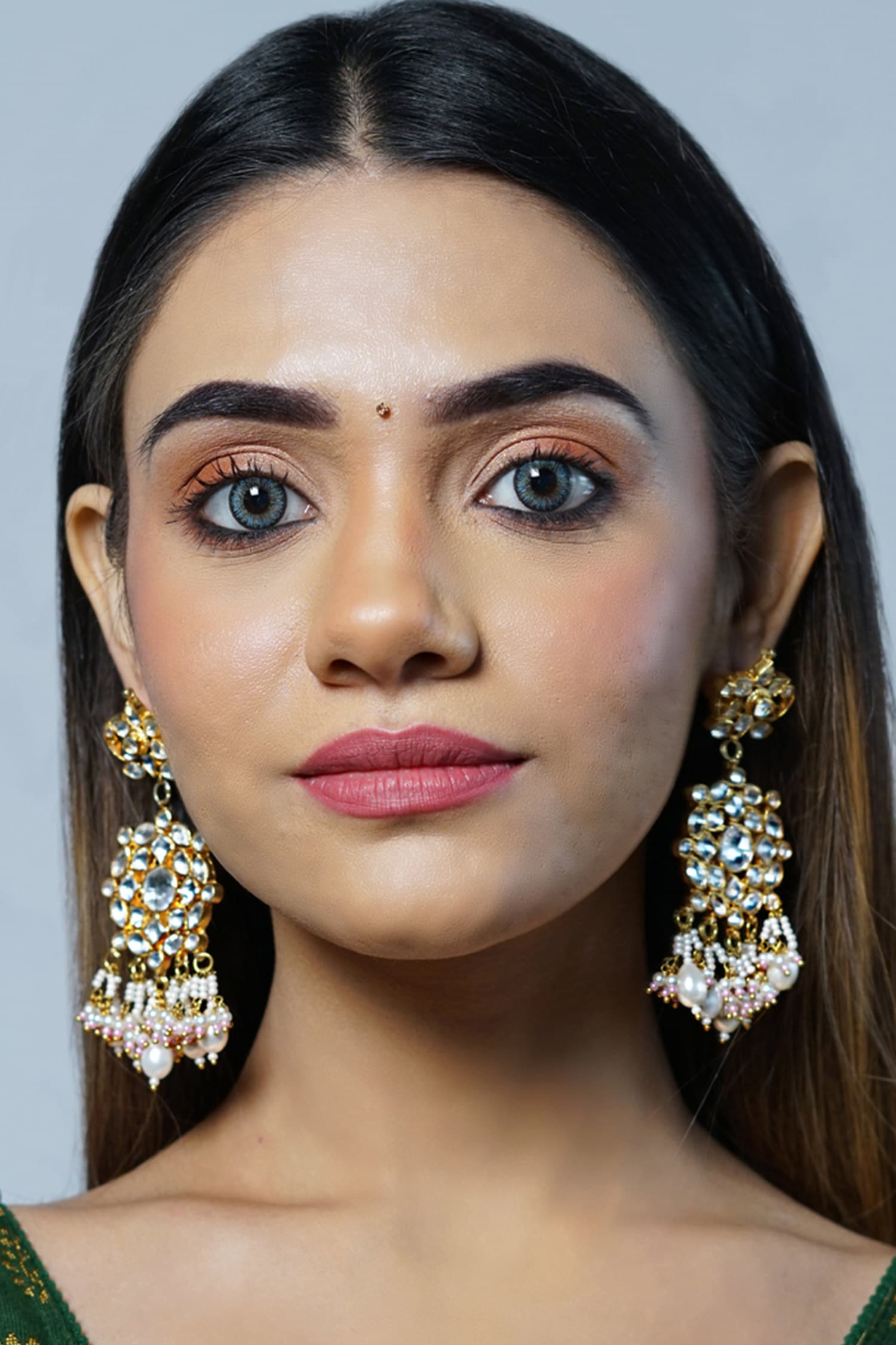Carved Dangler Earrings 