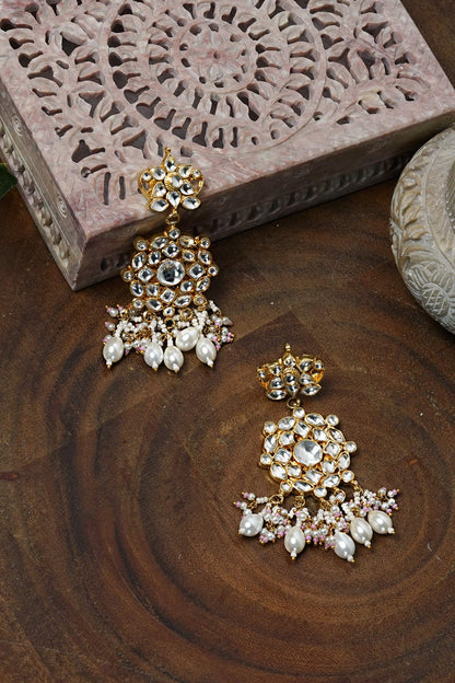 Carved Dangler Earrings 