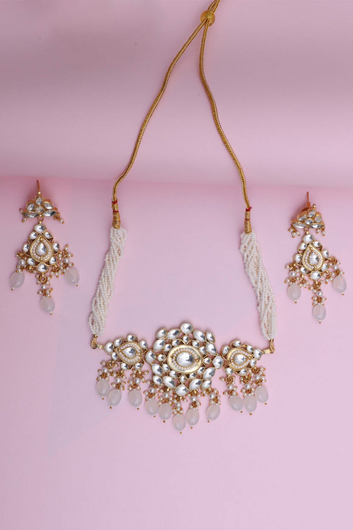 Kundan Pendant Choker Set 