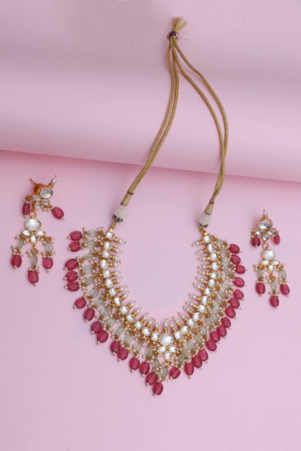 Kundan Pendant Choker Set 
