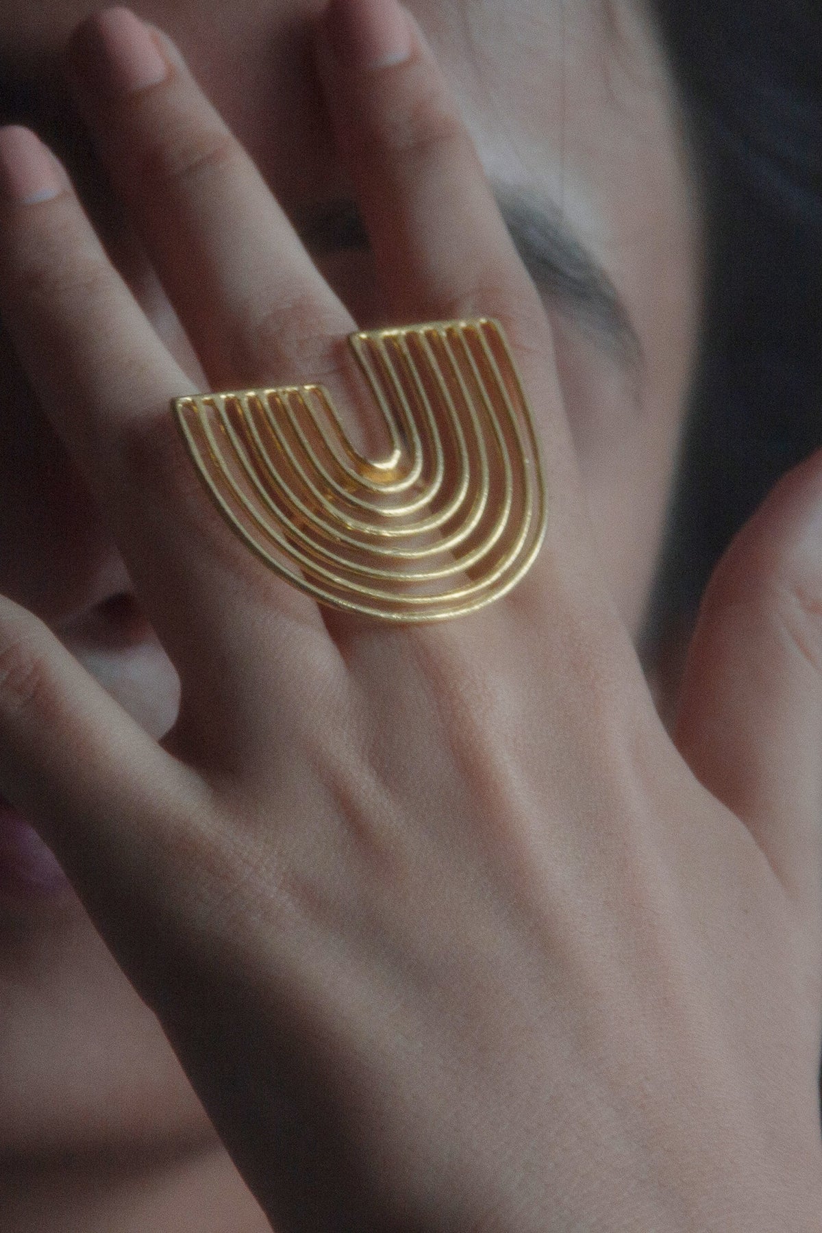 Rainbow Handcrafted Ring 