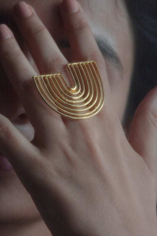 Rainbow Handcrafted Ring 