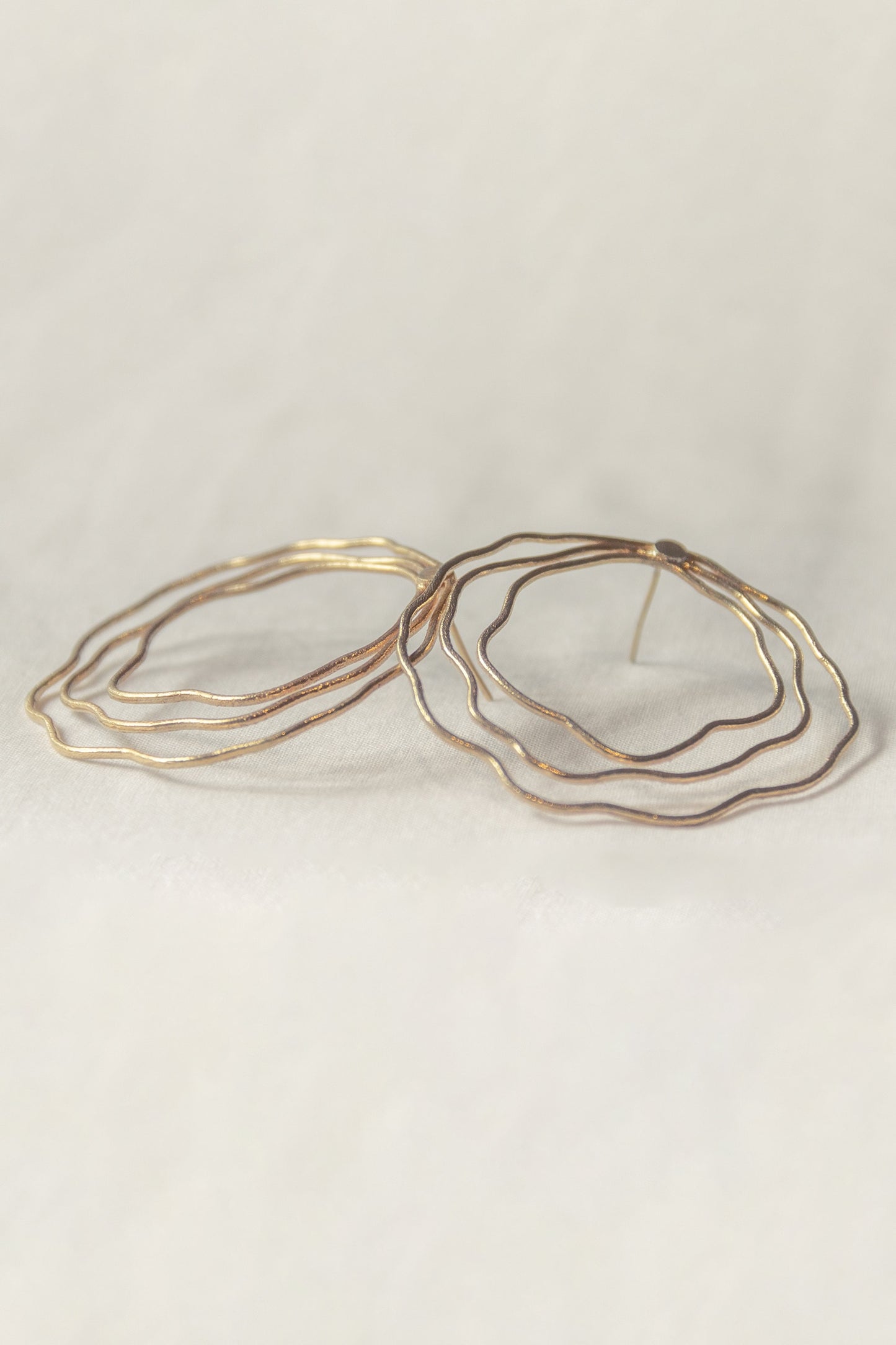 Poppy Handcrafted Wired Hoops 