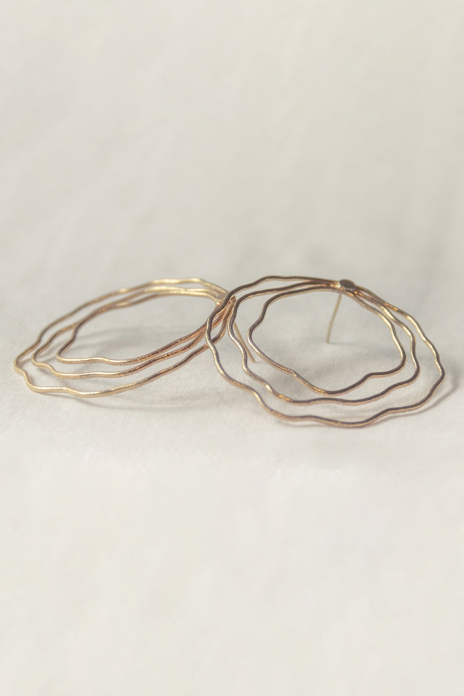 Poppy Handcrafted Wired Hoops 