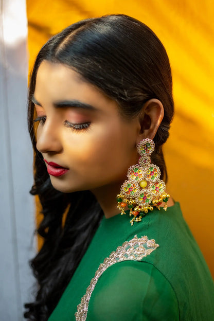 Floral Shaped Danglers 