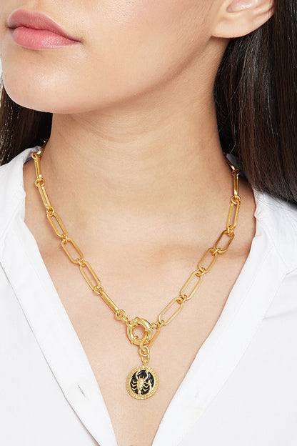 Scorpio Pendant Necklace 
