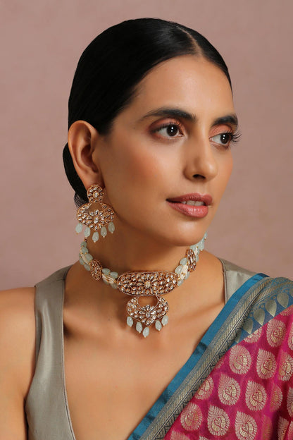 Bead Drop Choker Set 