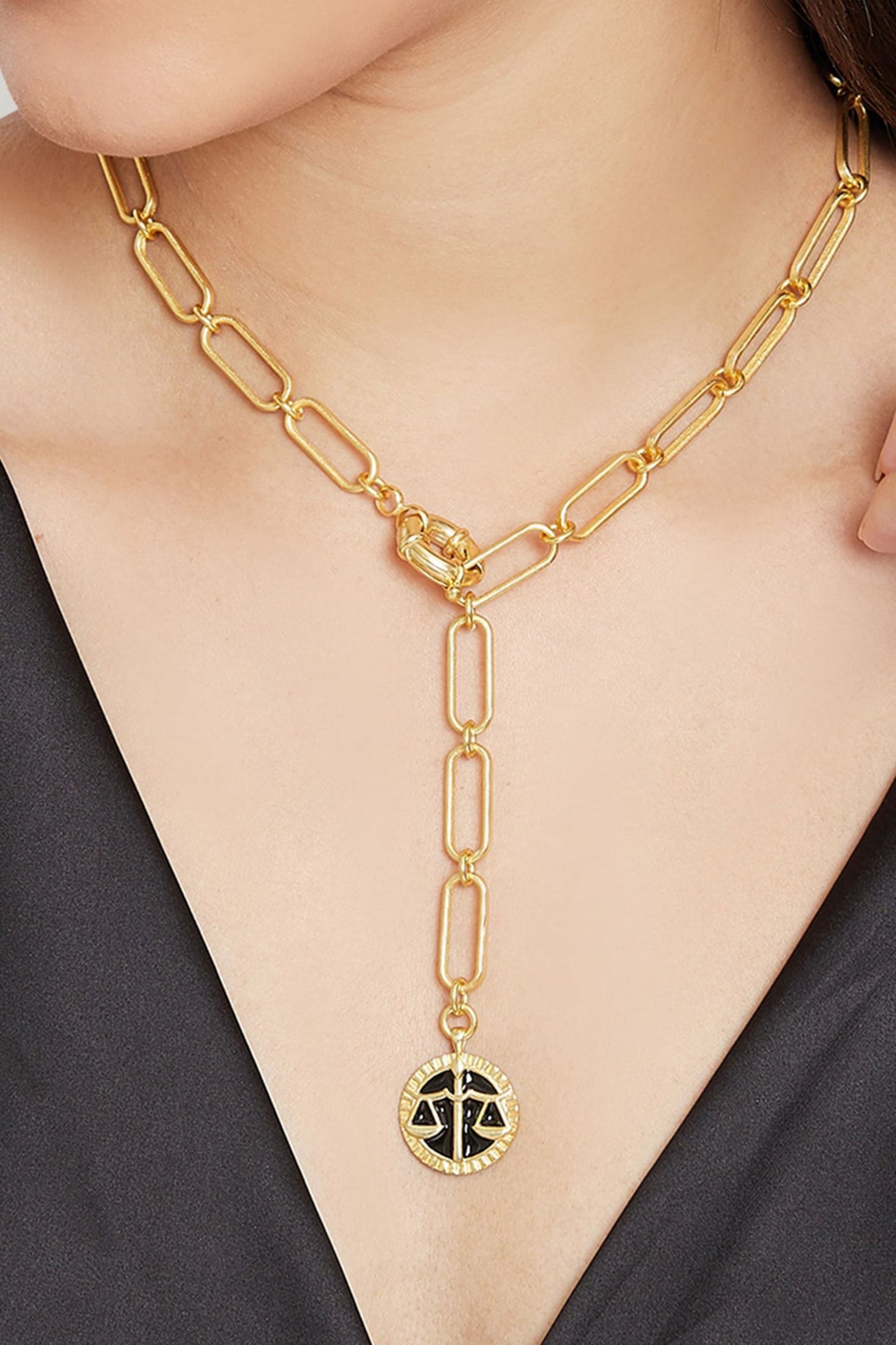 Libra Pendant Necklace 