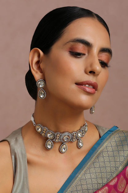 Polki Embellished Choker Set 