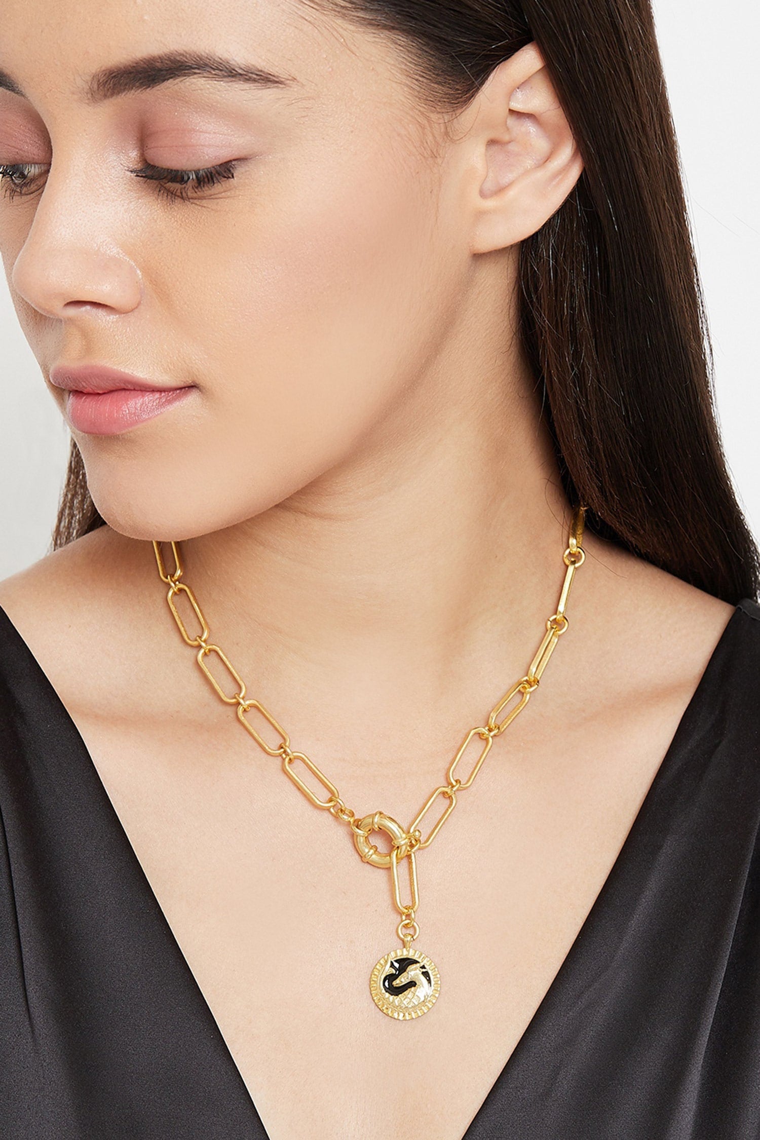 Capricorn Pendant Necklace 
