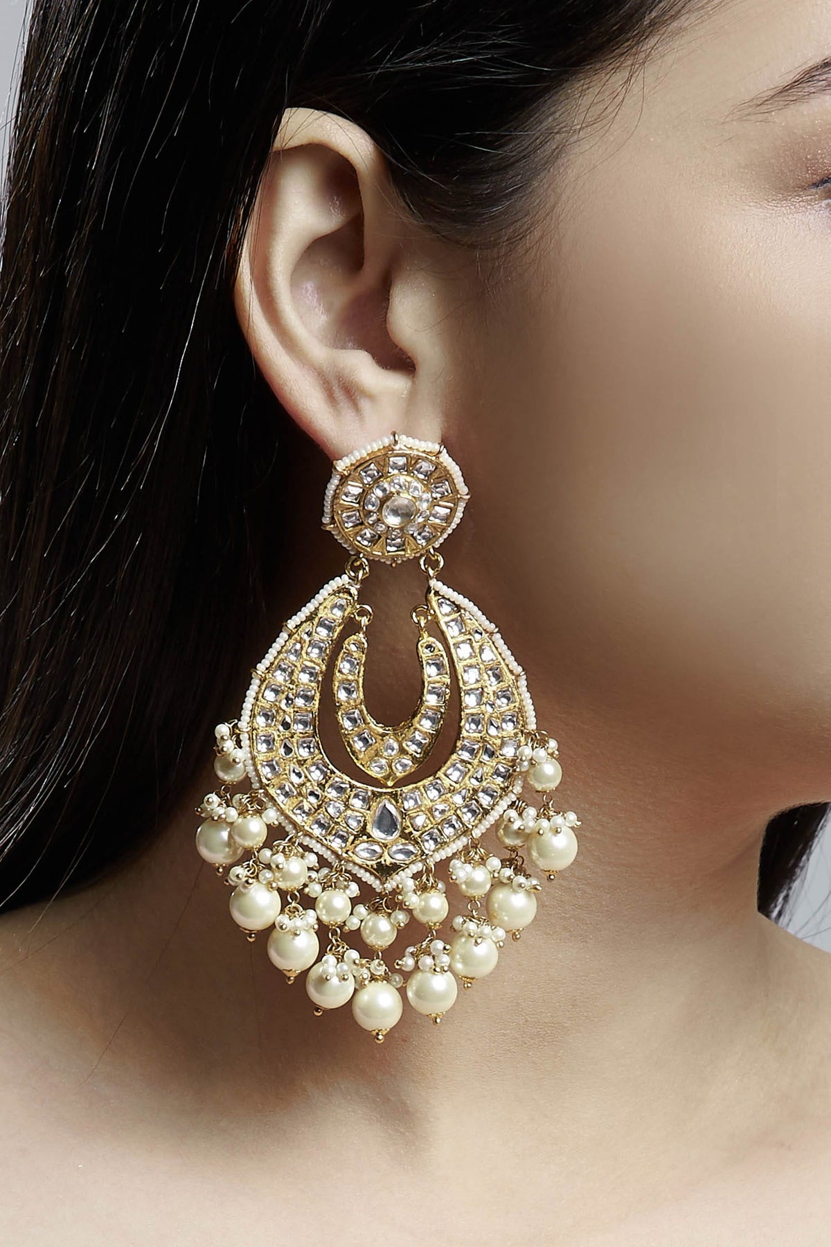 Stone Studded Danglers 
