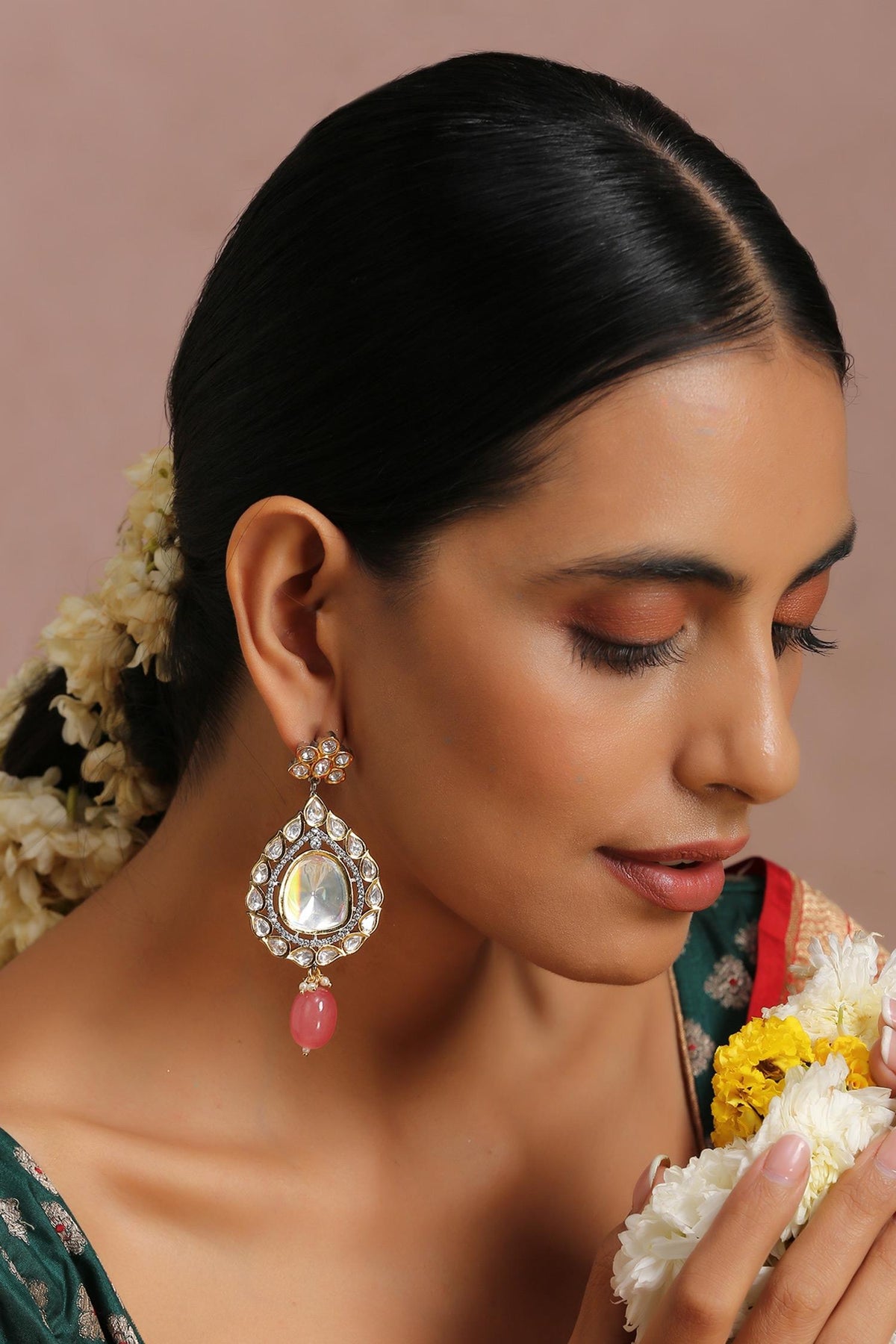 Pearl Shaped Danglers 