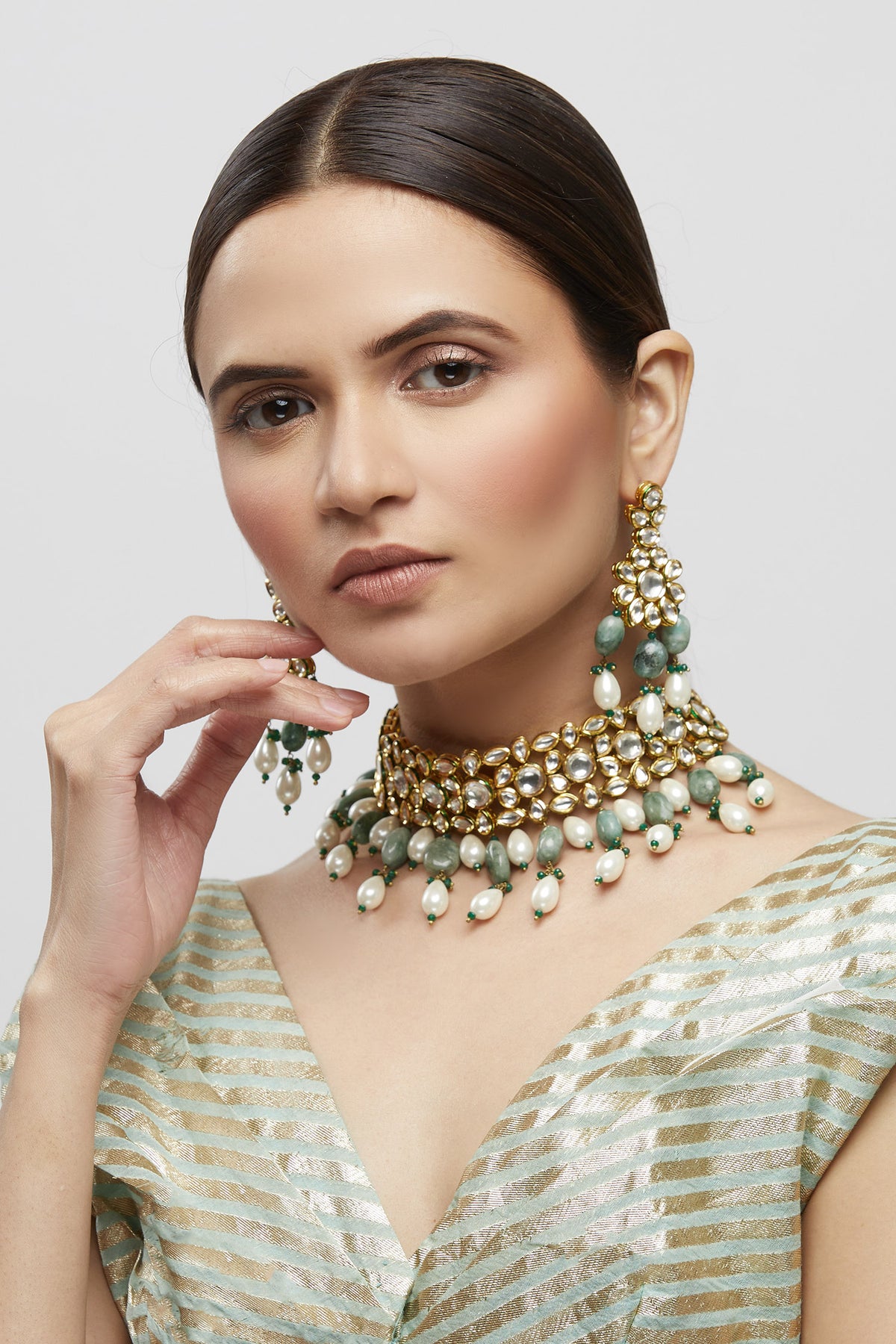 Kundan Choker Set 