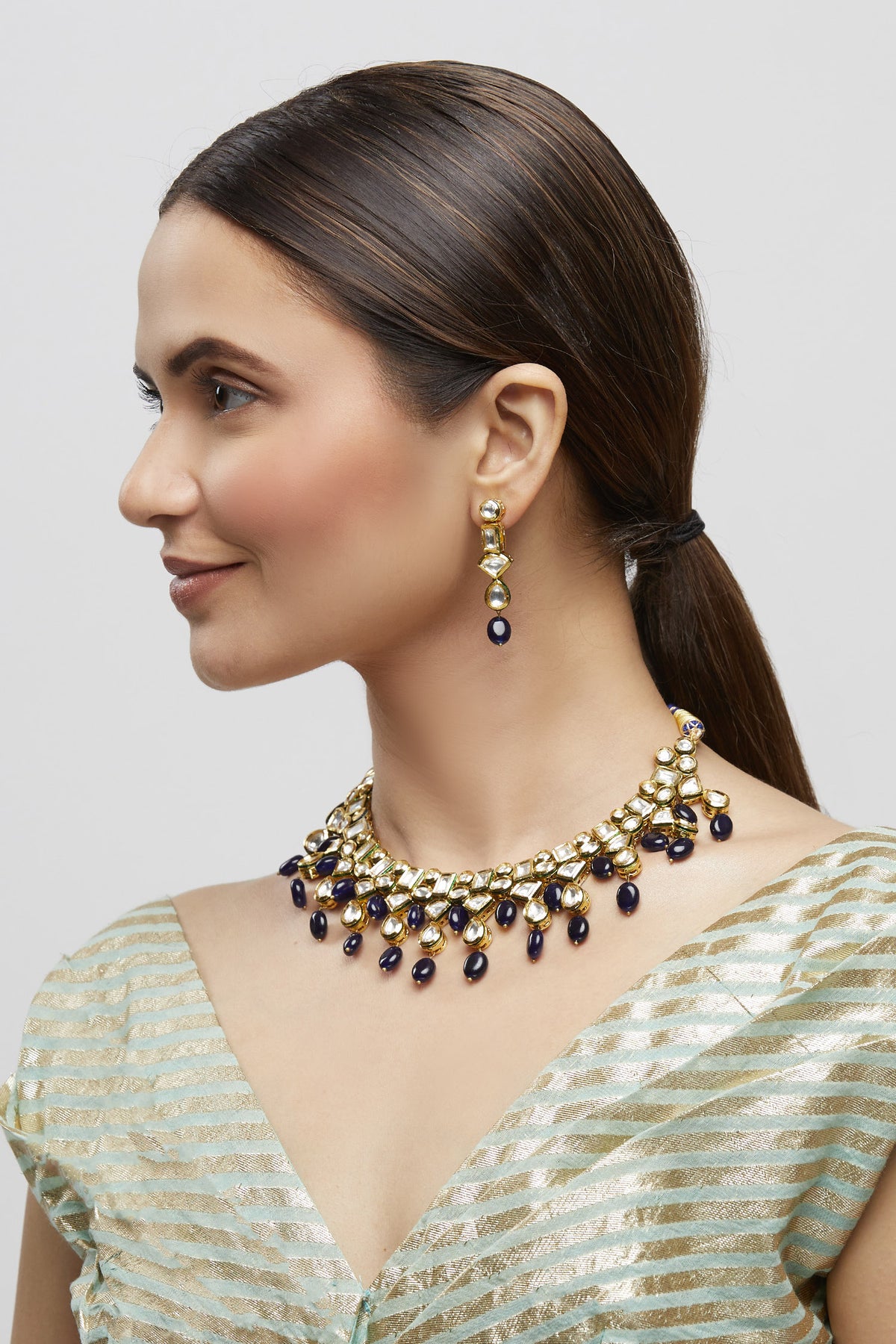 Kundan Choker Set 