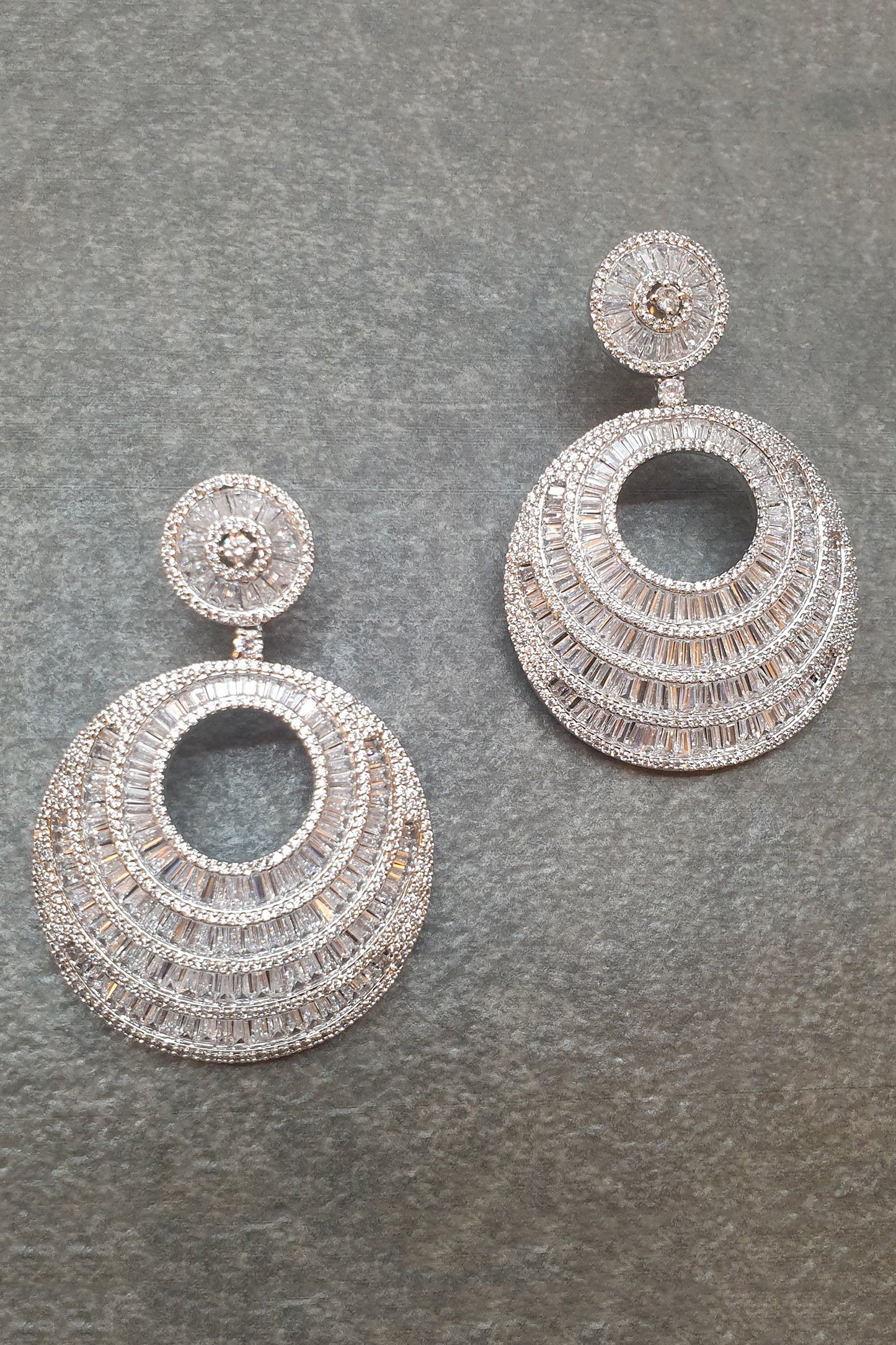 Crystal Circular Danglers 